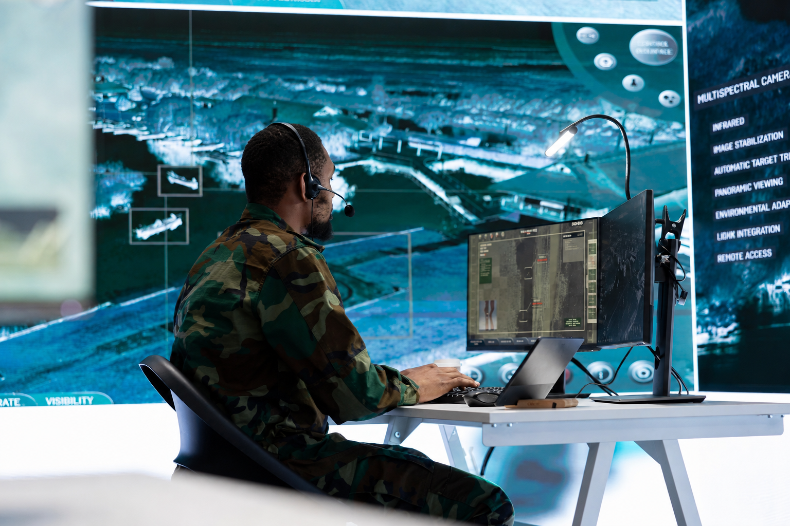 Dashboard militaire